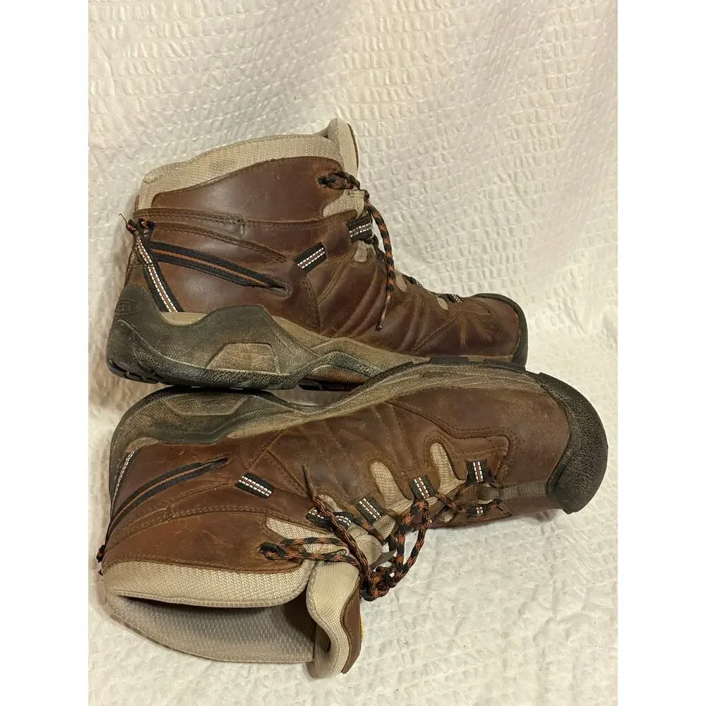 Keen Detroit XT Waterproof Soft Toe Leather Work Boots EH Rated Men’s Size 14D